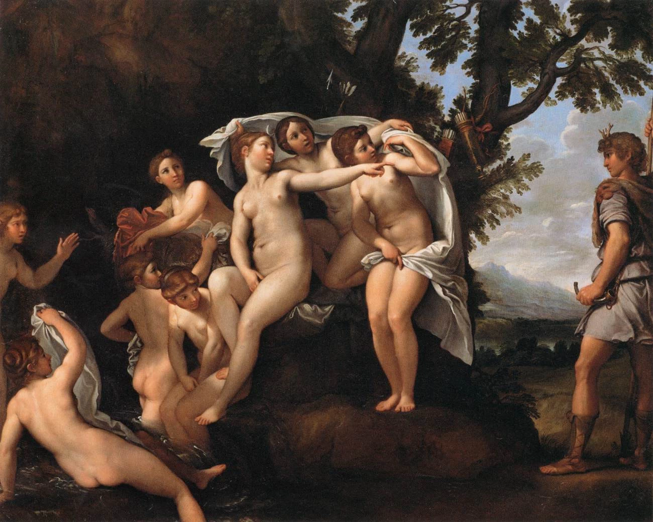 Diana e Acteone - Louvre, Parigi